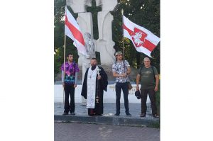 У Чернігові відбулася акція солідарності  з білорусами